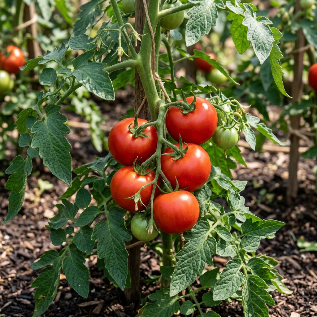 Celebrity tomato on the plant