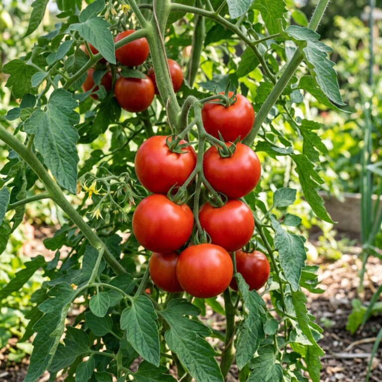 Homestead tomato on the plant