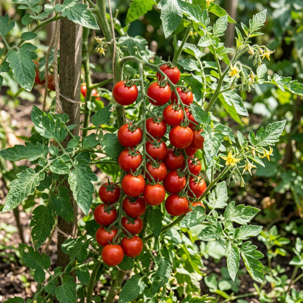 Tommy Toe tomato on the plant